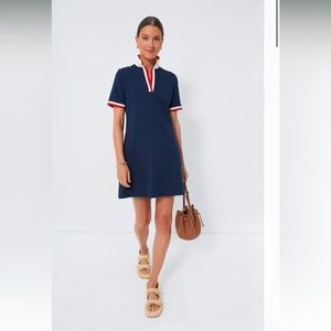 Tuckernuck Navy Hutton Polo Dress - L